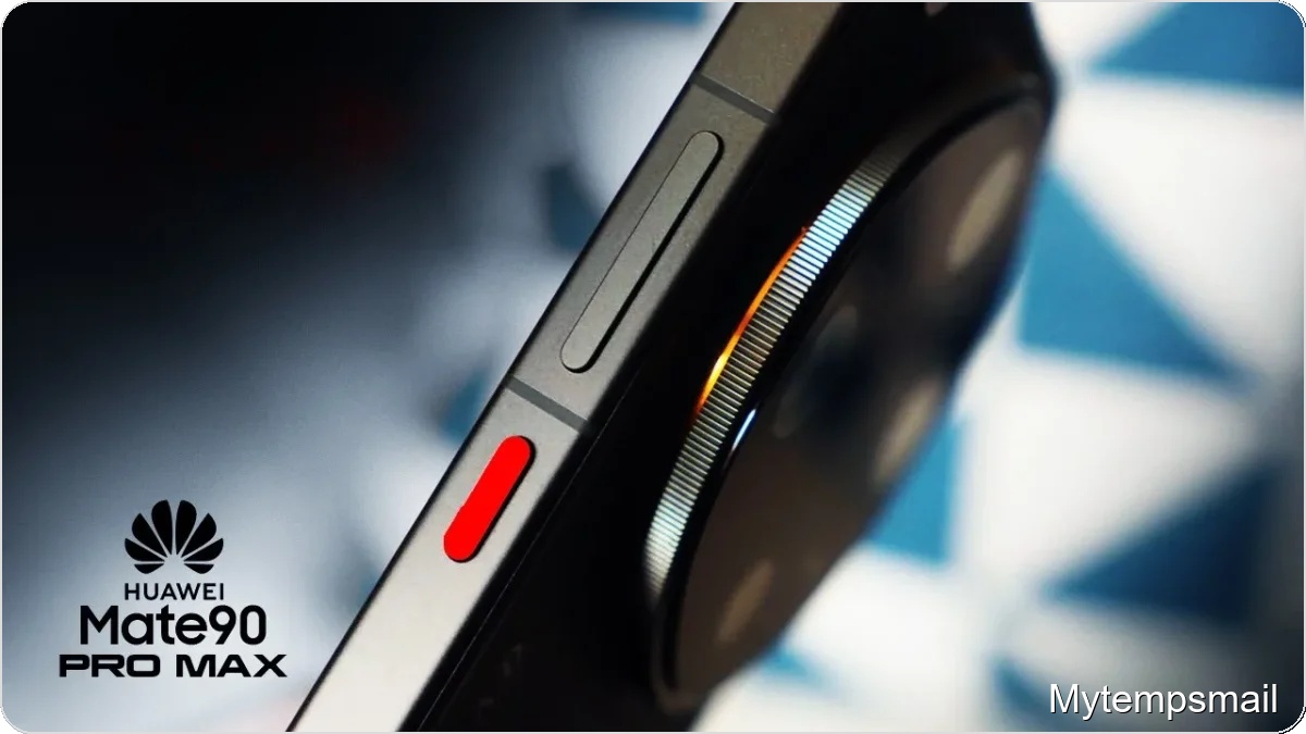 Huawei Reportedly Testing 10x Periscope for Mate 90 Pro Max to Redefine Mobile Zoom