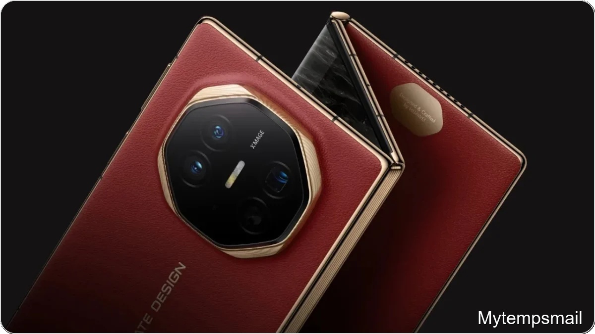 Huawei Readies Mate XT 2: Triple-Fold Phone With 6,000mAh Battery, Kirin 9050 Pro, and Steel Hinge