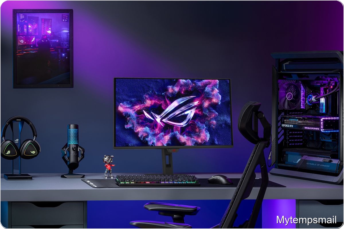 ASUS ROG Strix OLED Lineup Lands in Portugal: Three 27-inch QHD Models from €499 to €629